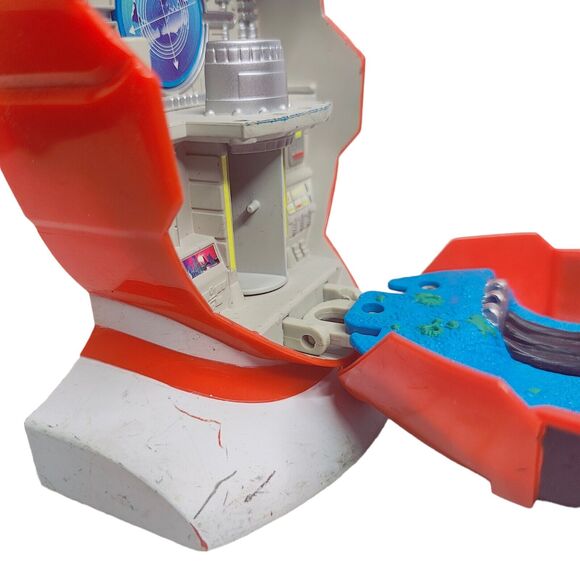 Power Rangers Micro Morphin Machine Head Polly Pocket Style Playset Vtg 90s Toy - Picture 7 of 11